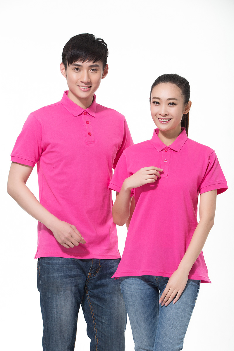 Chất liệu may áo đồng phục màu hồng