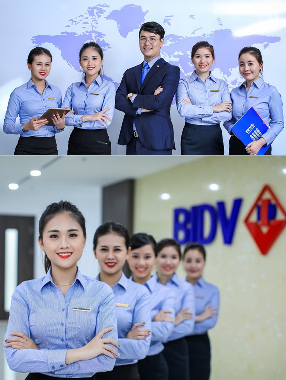 Đồng Phục BIDV Khám Phá Mẫu Thiết Kế Chuẩn và Báo Giá May 4 đồng phục áo dài bidv