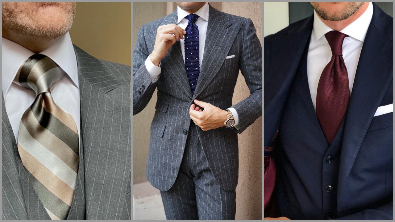 Cách phối cà vạt với áo sơ mi và suit