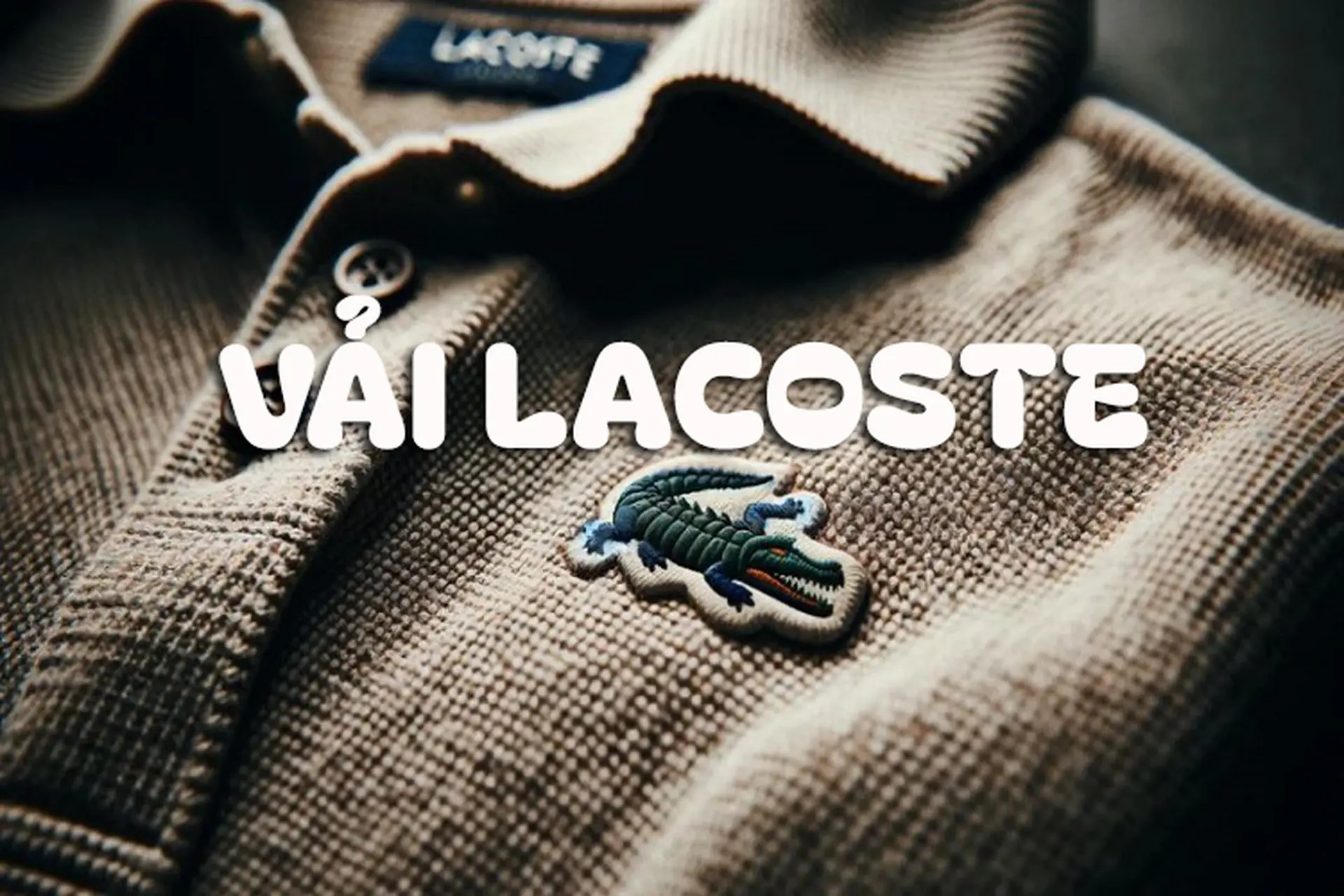 Áo polo Lacoste L.12.12