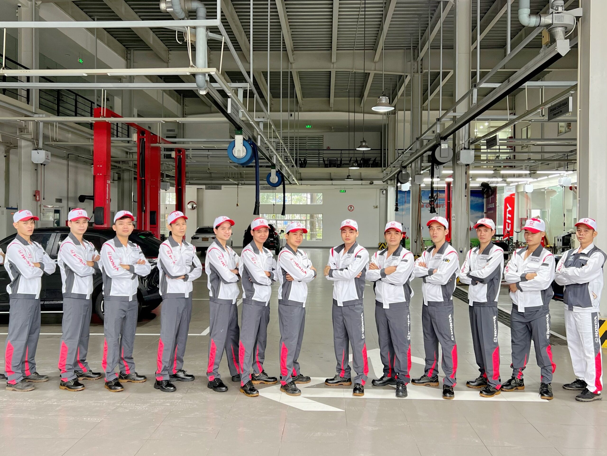 Đồng phục Honda chuyên nghiệp