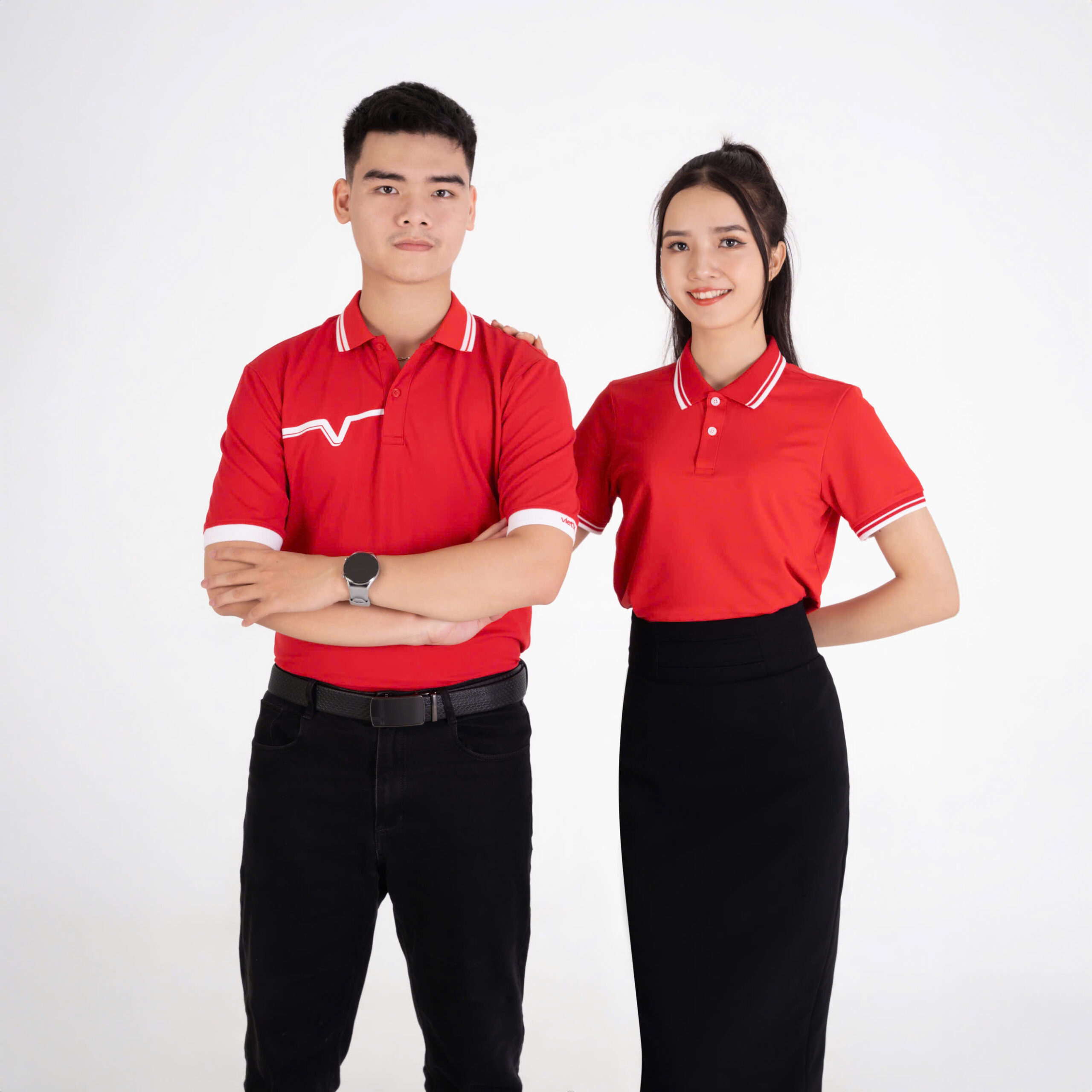 Chất liệu may đồng phục Viettel