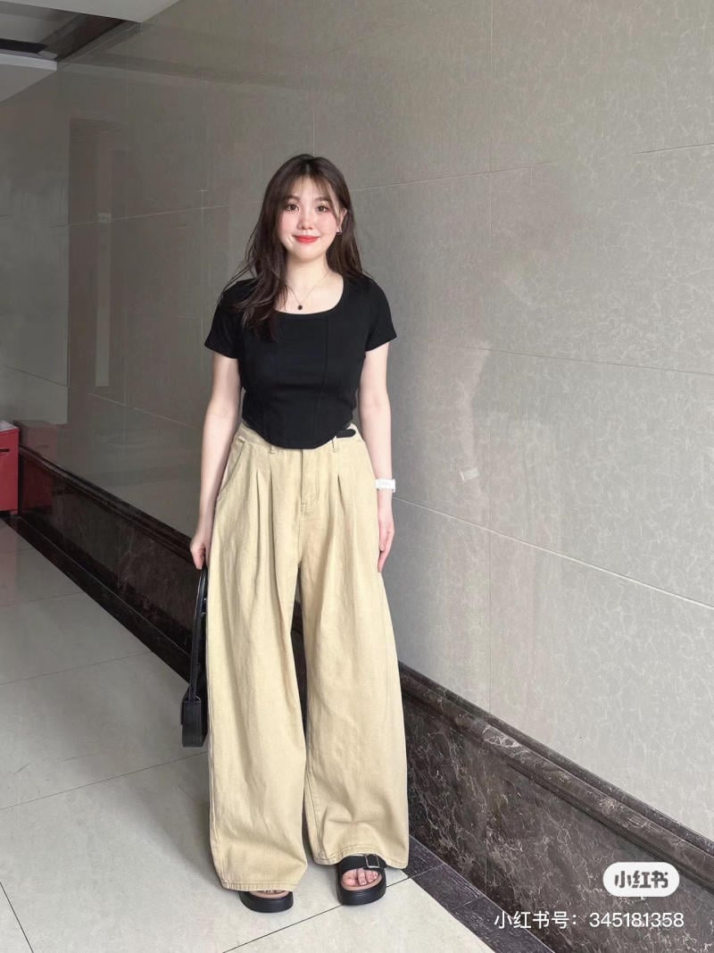 10+ Cách Phối Đồ Với Quần Legging Cho Người Mập Hack Dáng 6 chọn size quần legging