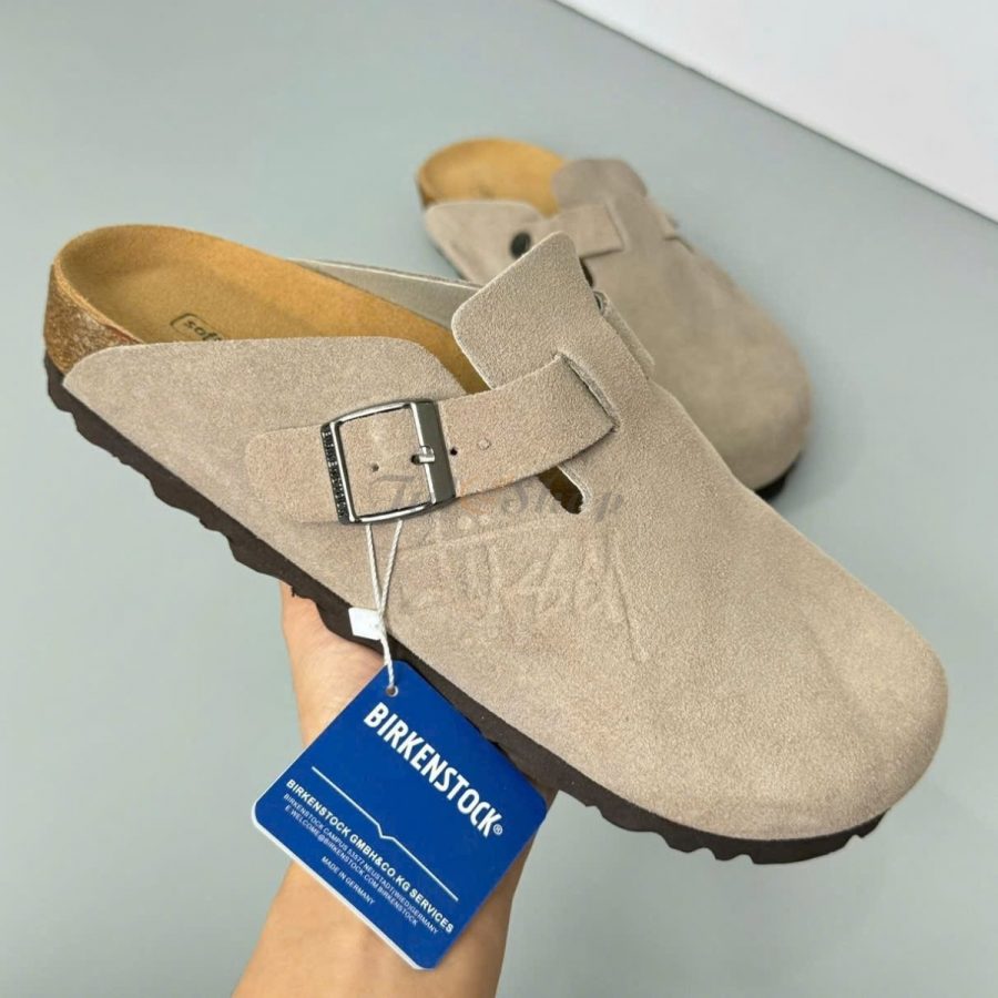 dep birkenstock stussy grey